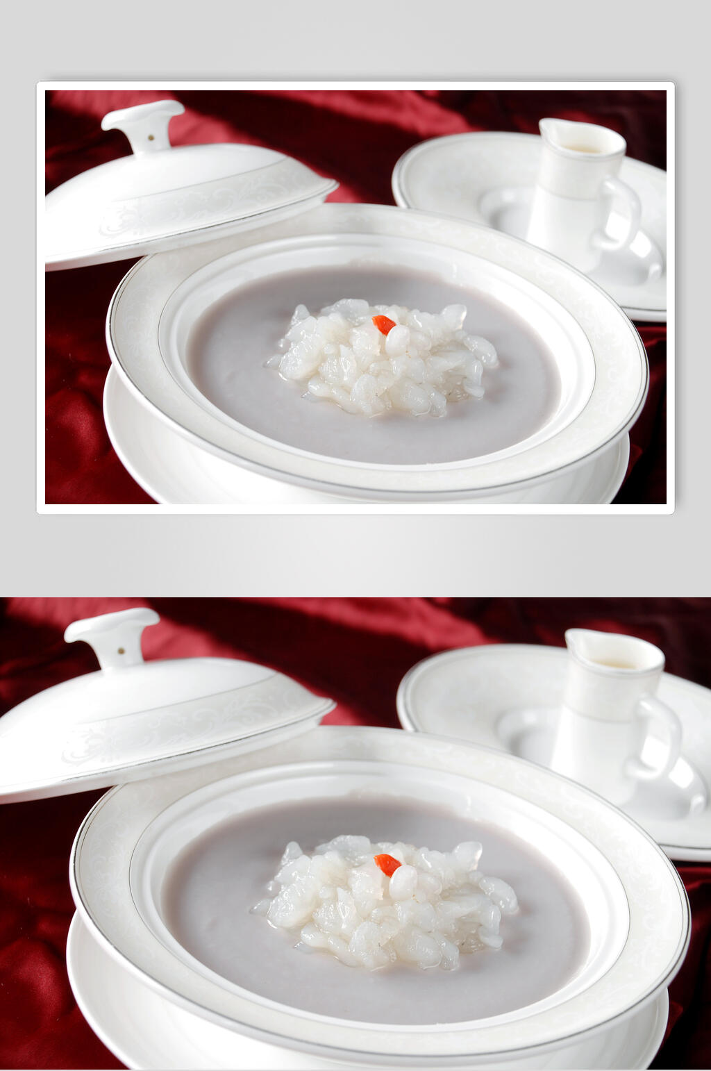 芋泥炊雪蛤美食高清图片素材
