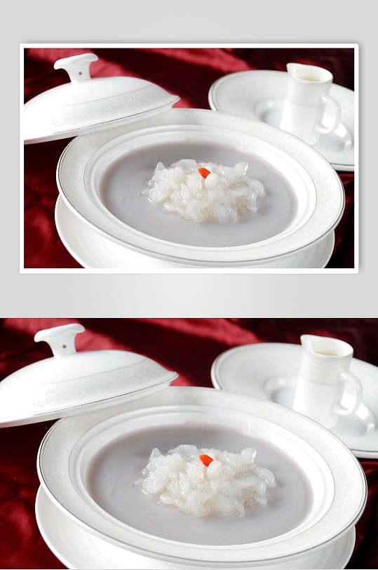 芋泥炊雪蛤美食高清图片