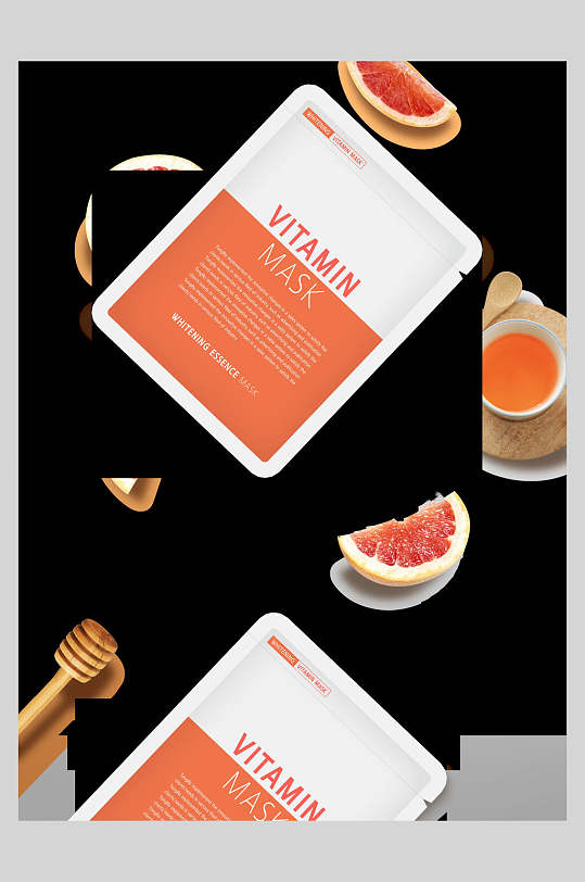 西柚植物香皂精油海报-众图网