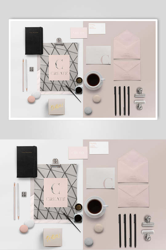 清新品牌样机图片-清新品牌样机设计素材-清新品牌样机模板下载