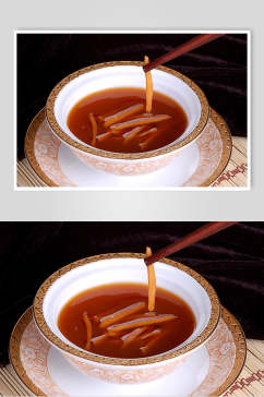 燕鲍丝捞饭食品高清图片