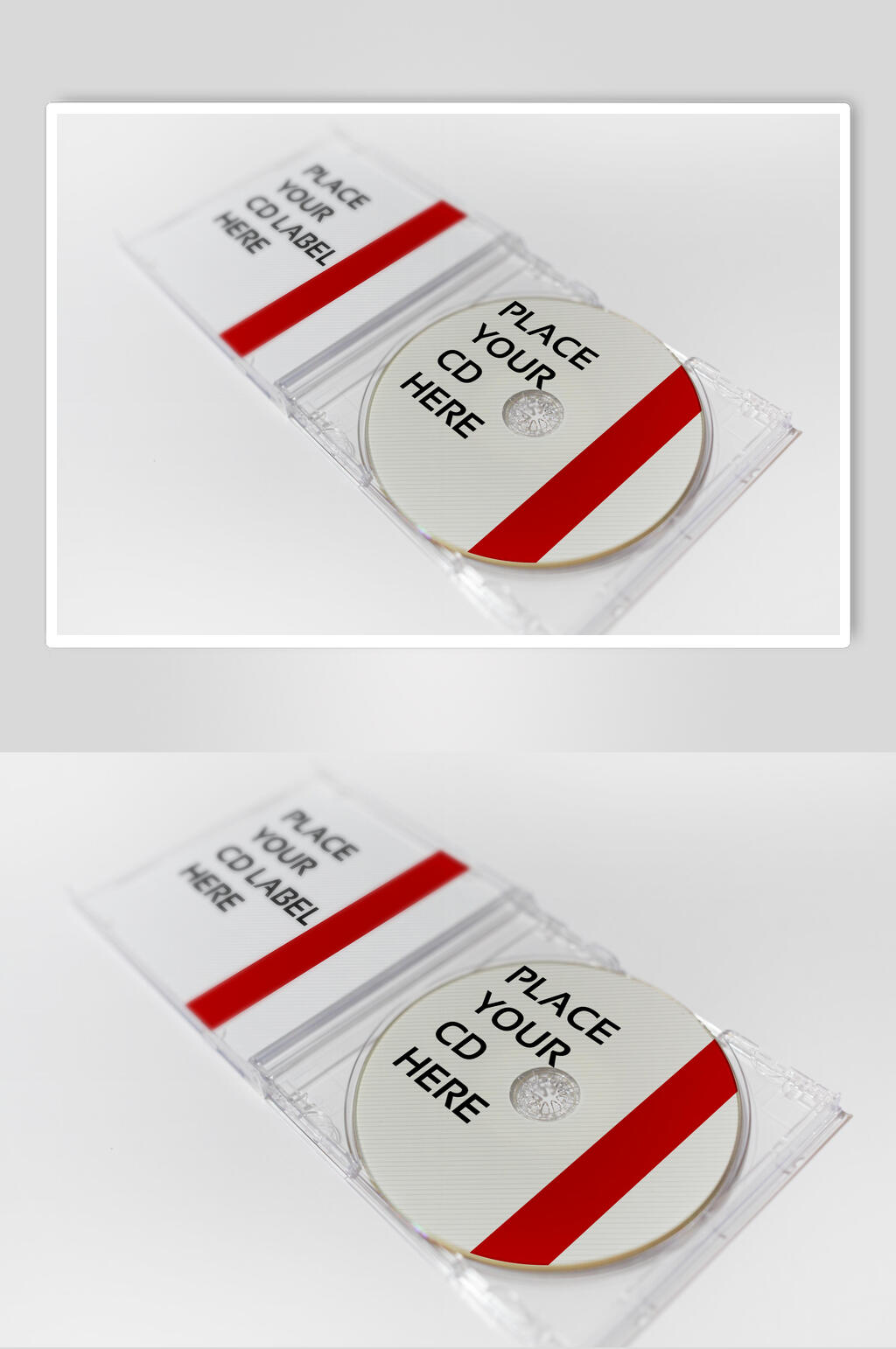 辐射效果贴纸包装样机效果图素材