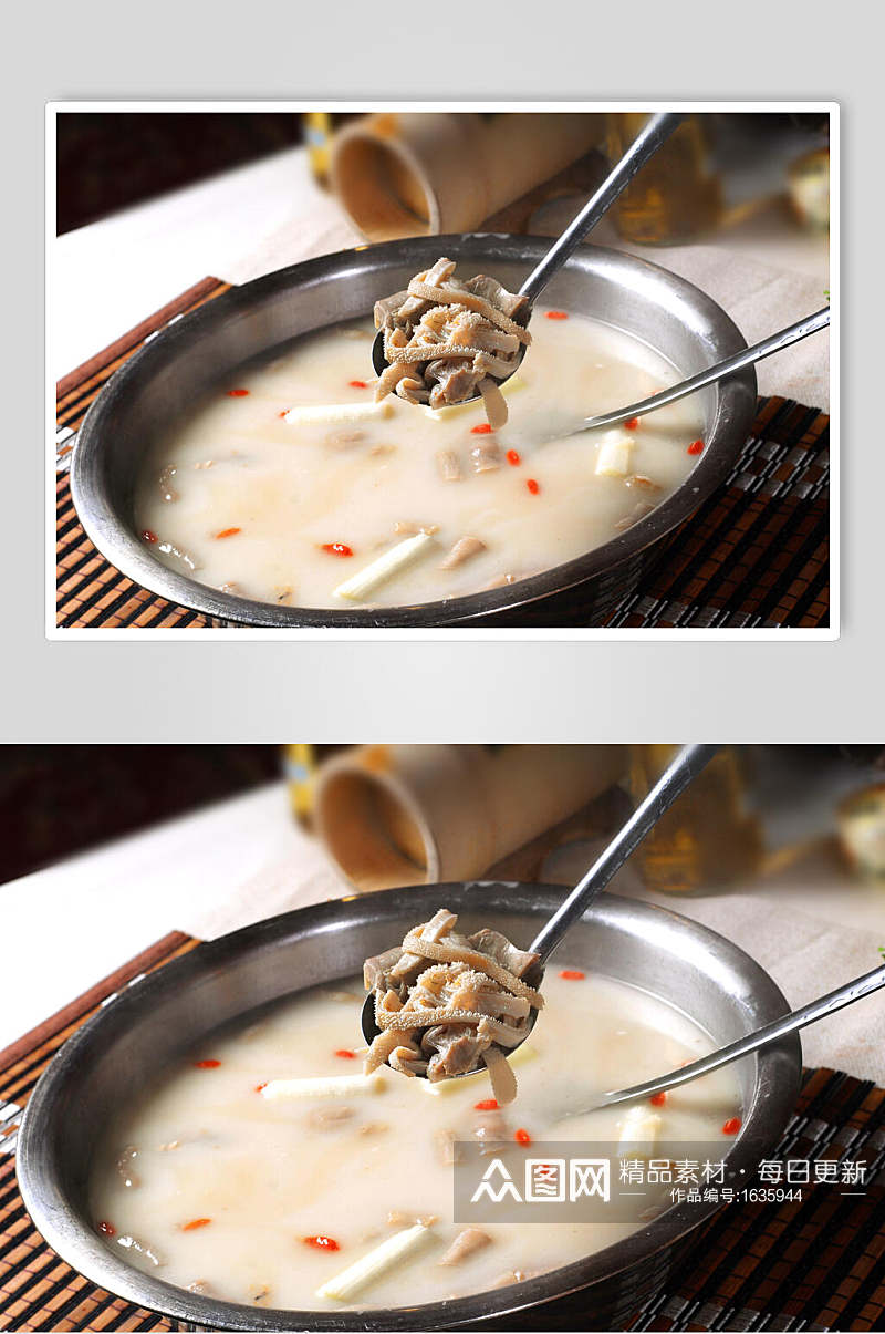 羊肉汤锅食品高清图片素材