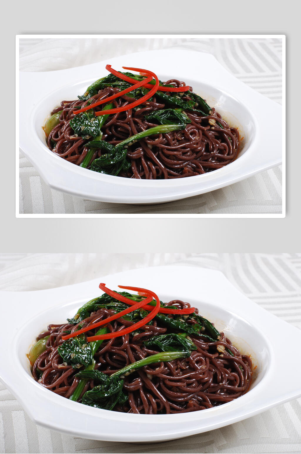 凉拌蕨根粉美食高清图片素材