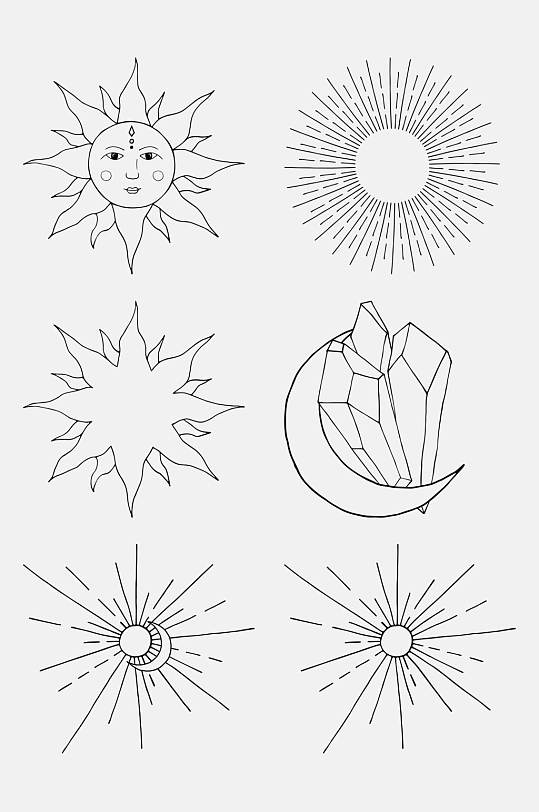宇宙简笔画图片-宇宙简笔画素材-宇宙简笔画模板大全-众图网