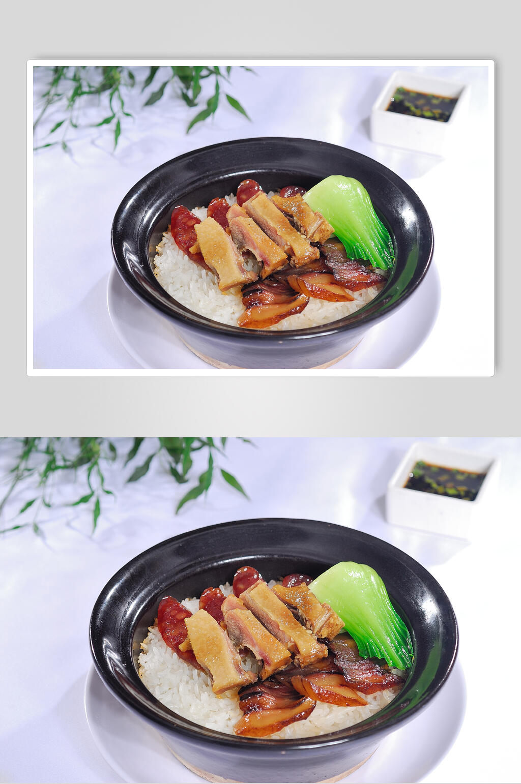 广式煲仔饭美食图片素材