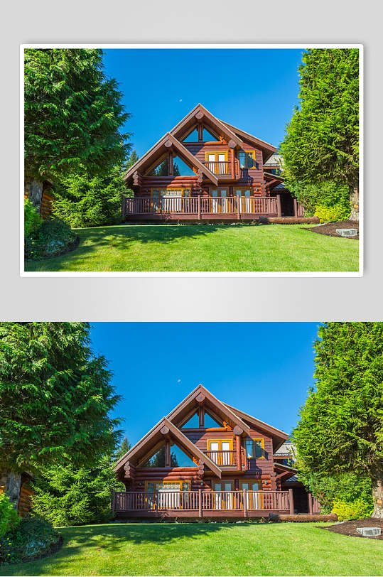 木屋私人别墅高清图片