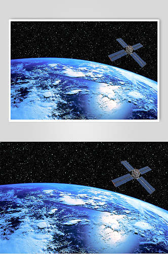 空间站航天科技人造卫星图片