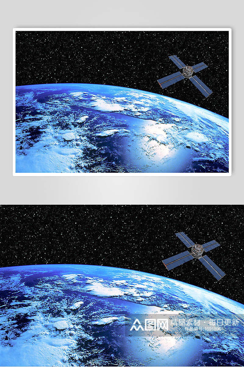 空间站航天科技人造卫星图片素材