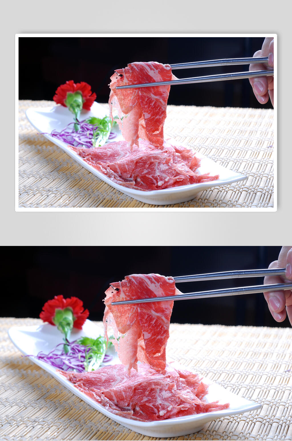 极品雪花牛肉摄影图片素材