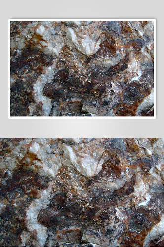 花斑晶体岩石混凝土墙面摄影素材