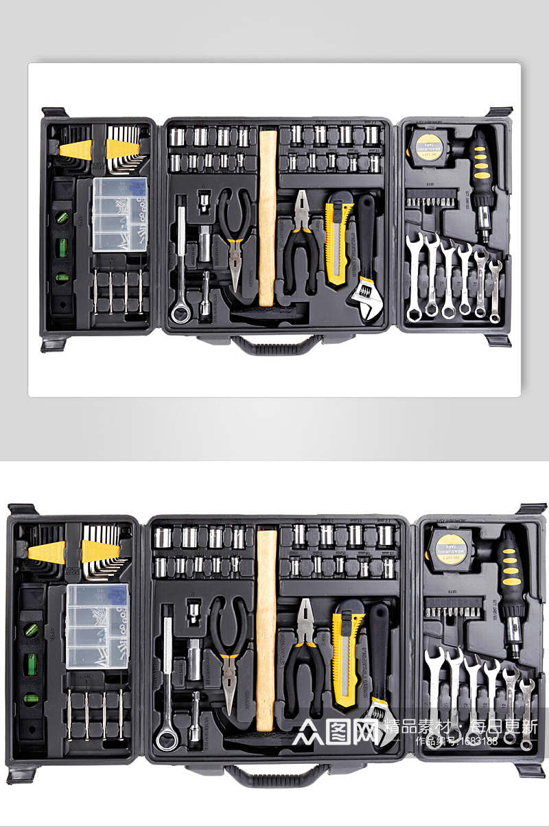 五金工具工具箱摄影图素材