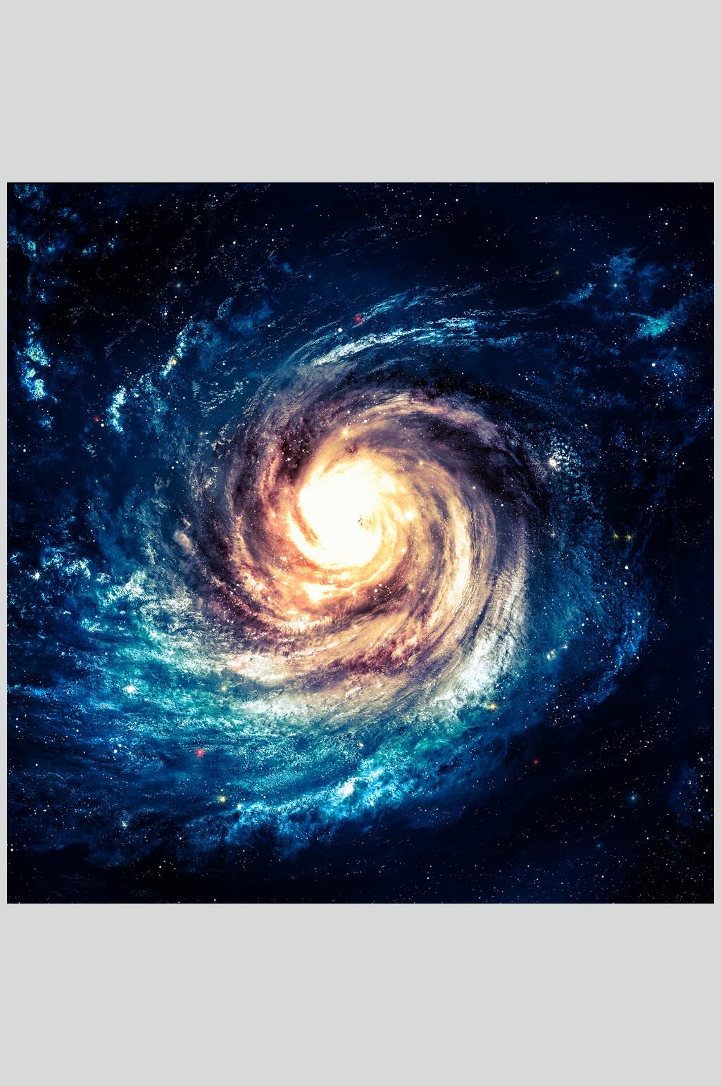 旋涡星空背景高清摄影图片素材