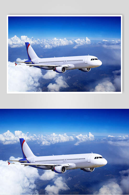 云层客机图片-云层客机素材下载-众图网