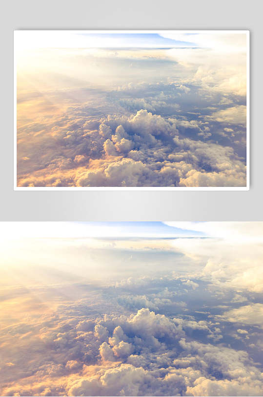 绚烂天空现代风景云彩摄影图
