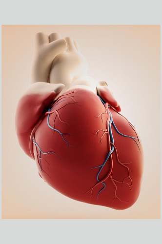 心脏肺部人体器官放大图片