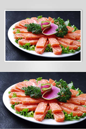 新菜系列港式脆鹅肉美食图片