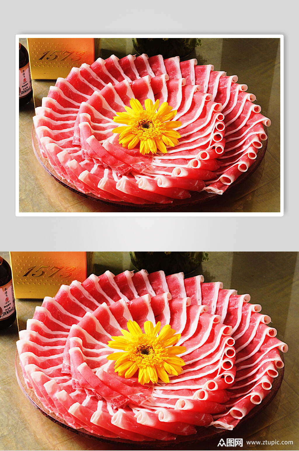 皇家肥牛摄影图片素材