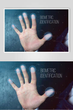生物识别触控指纸纹密码解锁高清图片