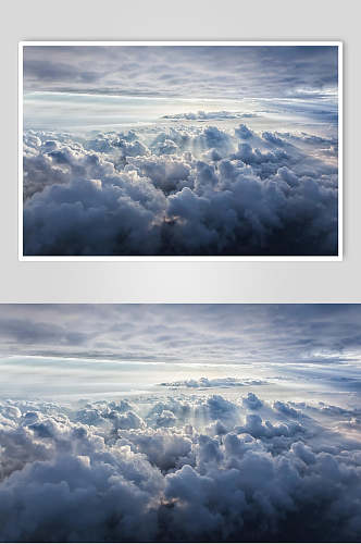 绚烂天空现代风景云彩摄影图