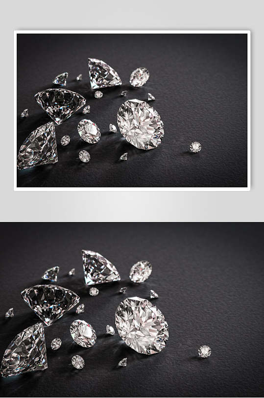高贵钻石钻戒饰品图片
