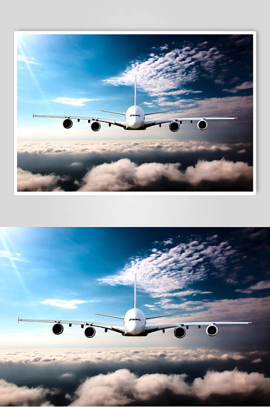 客运客机民航飞机摄影视觉