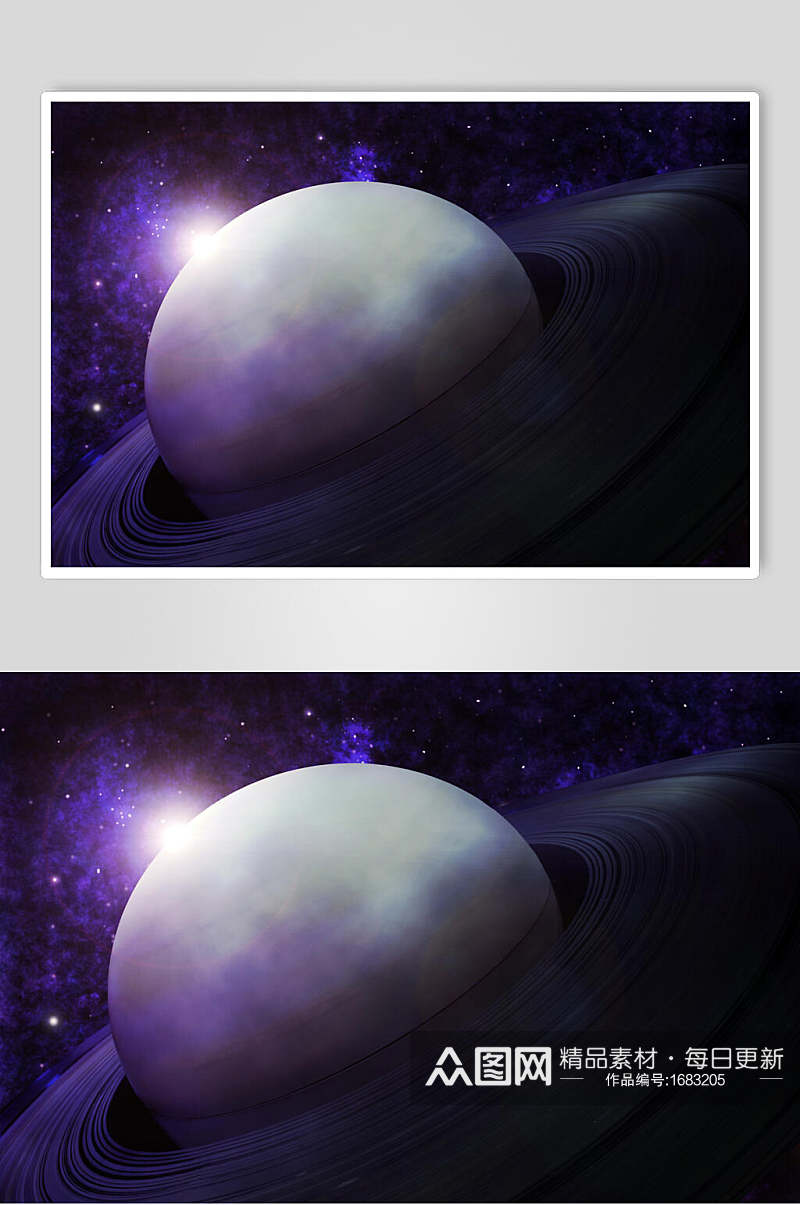 兔爷爷的素材铺子月球外太空摄影图素材