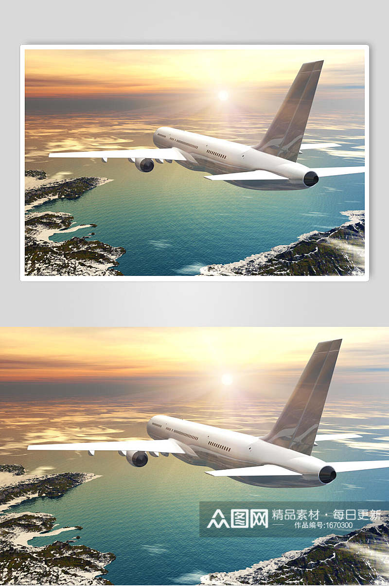 客运客机民航飞机高清图片素材