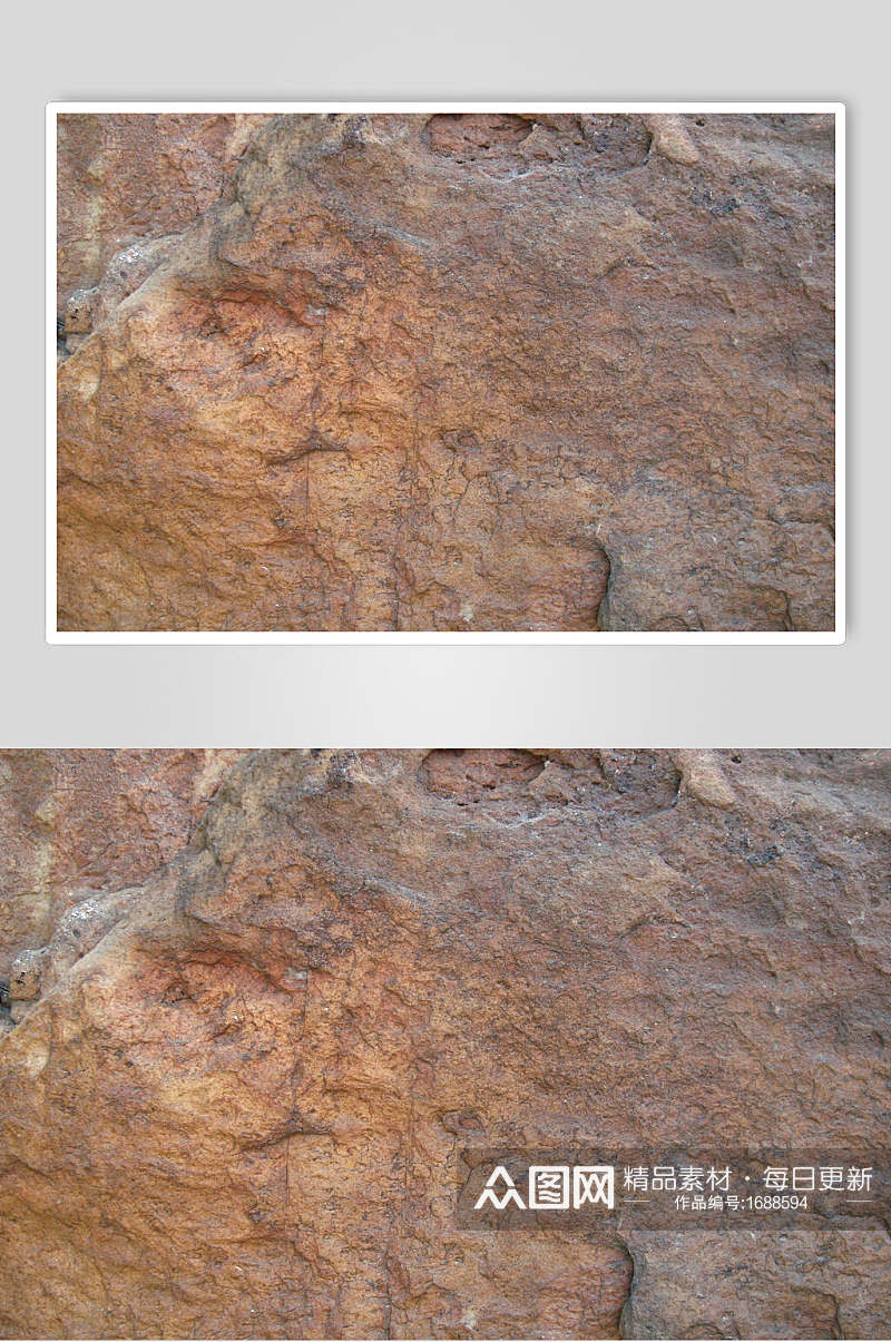 棕灰色岩石混泥土墙面纹理摄影素材素材
