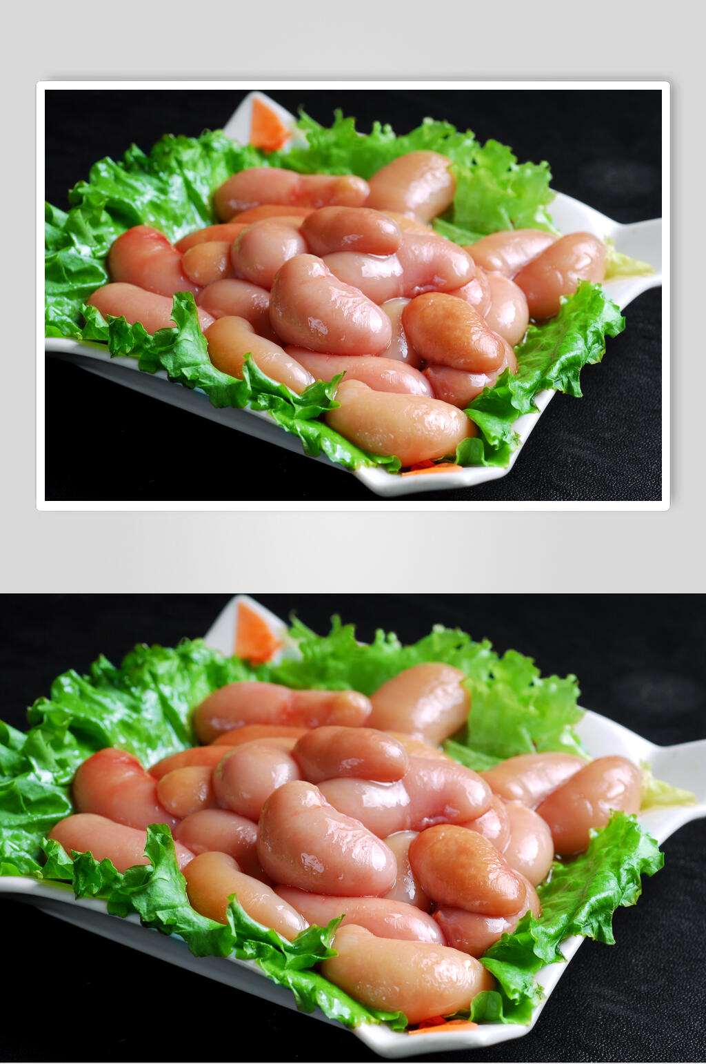 荤菜类鸡肾食品图片素材