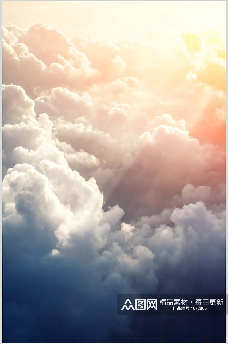 现代风景云层天空摄影图素材