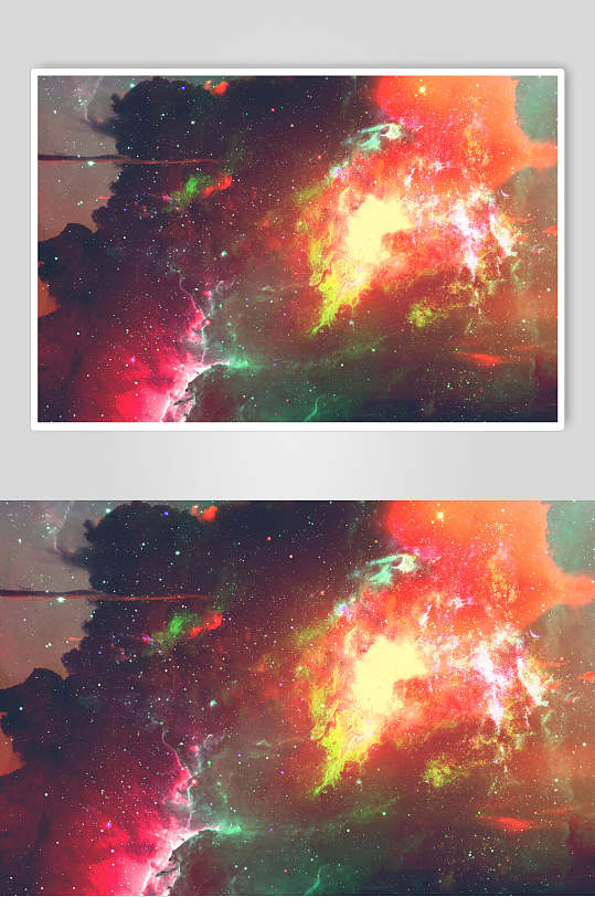 超浪漫梦幻星空摄影图