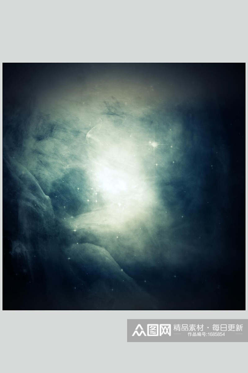 宇宙太空银河星空摄影图素材