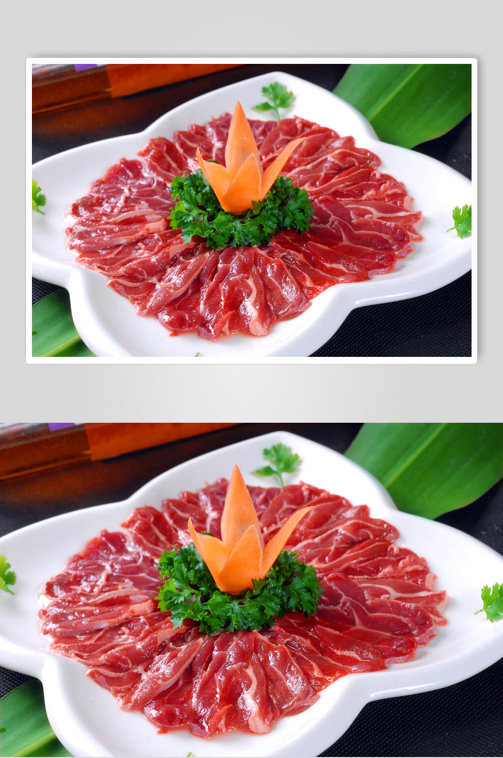 新鲜牛花展美食图片素材