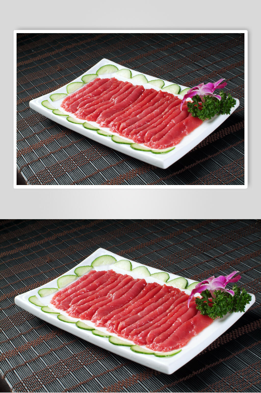 牛肉类新鲜里脊肉食品图片素材