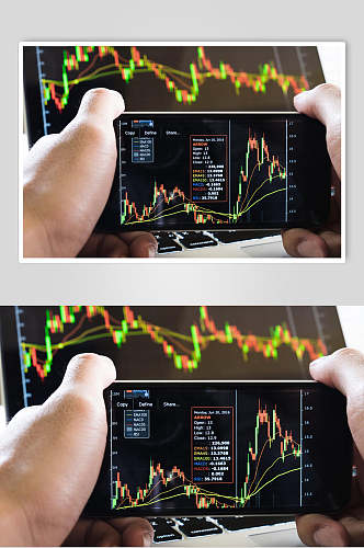 股票期货走势图手机拍照图片