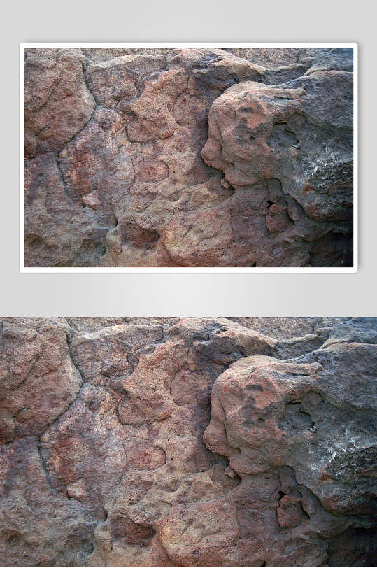 混凝土墙面岩石高清摄影图片