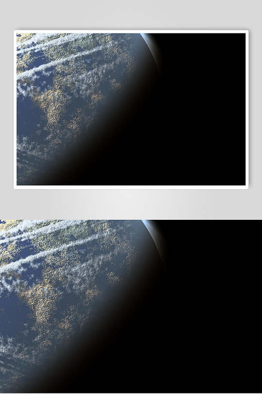 太空星球星际旅行摄影图