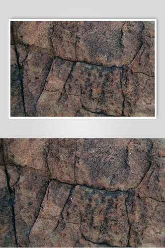 深色岩石混泥土墙面纹理摄影素材