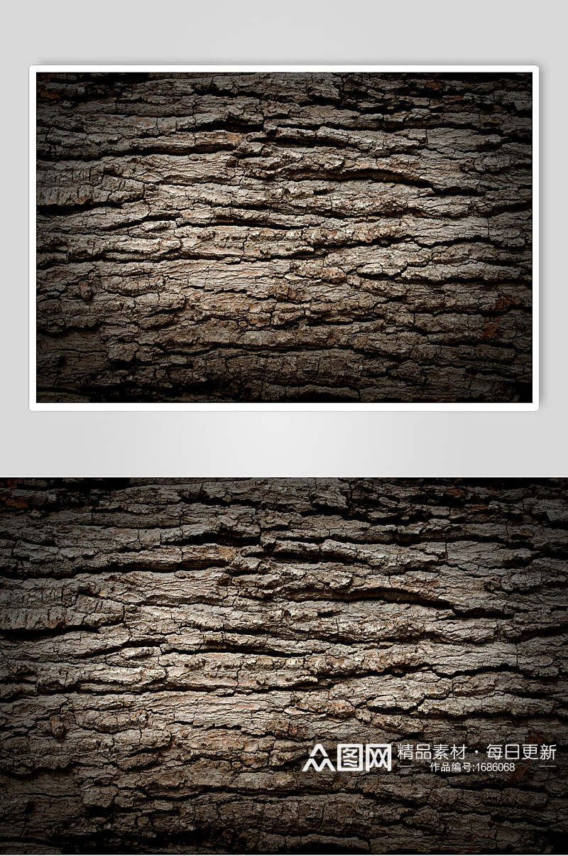 假的树皮树纹背景理摄影图素材