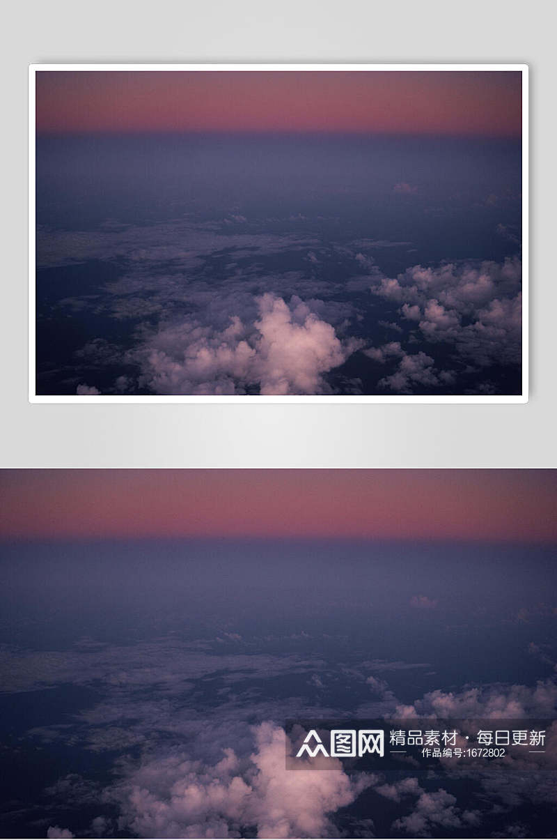 云层天空摄影图素材