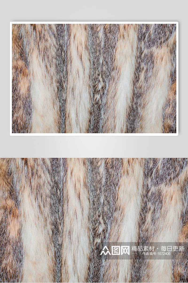 长毛兽纹豹纹野兽皮毛高清图片素材