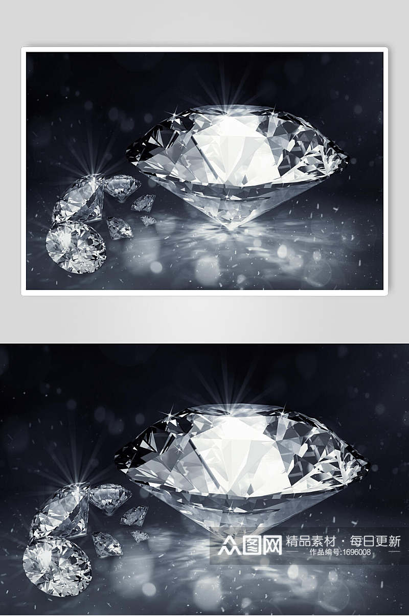 高清钻石钻戒饰品图片素材