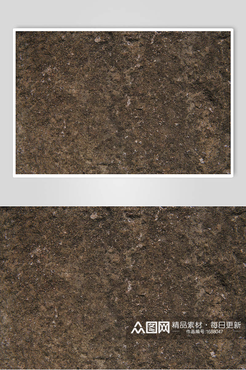 褐色岩石混凝土墙面纹理摄影素材素材
