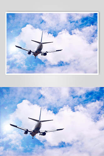 客运客机民航飞机高清摄影图片
