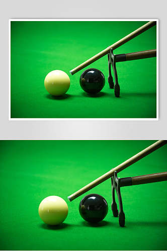 球杆绿色桌球打台球摄影图