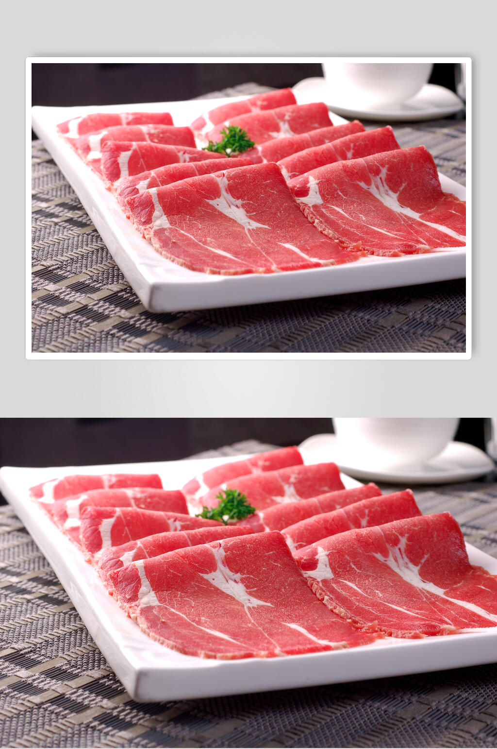 肥牛系列上脑肥牛美食图片素材