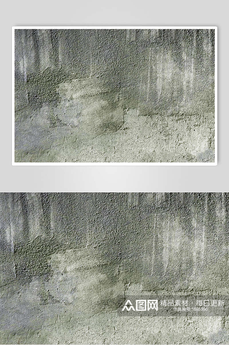 墨绿色老砖墙破旧纹理背景摄影图素材