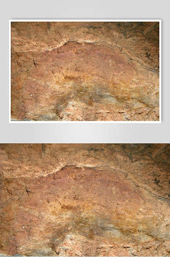 浅棕色岩壁石混凝土墙面纹理素材