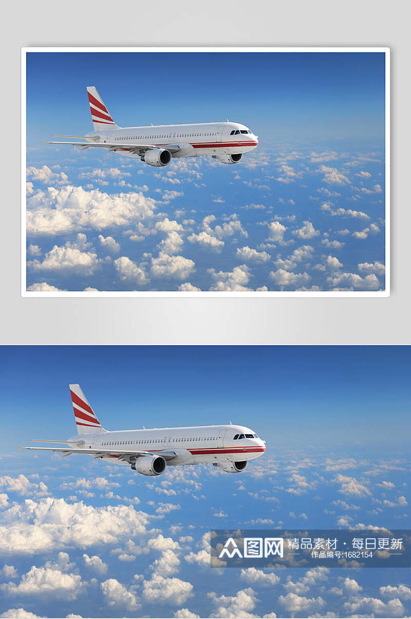 客运客机民航飞机飞机天空飞行摄影图素材